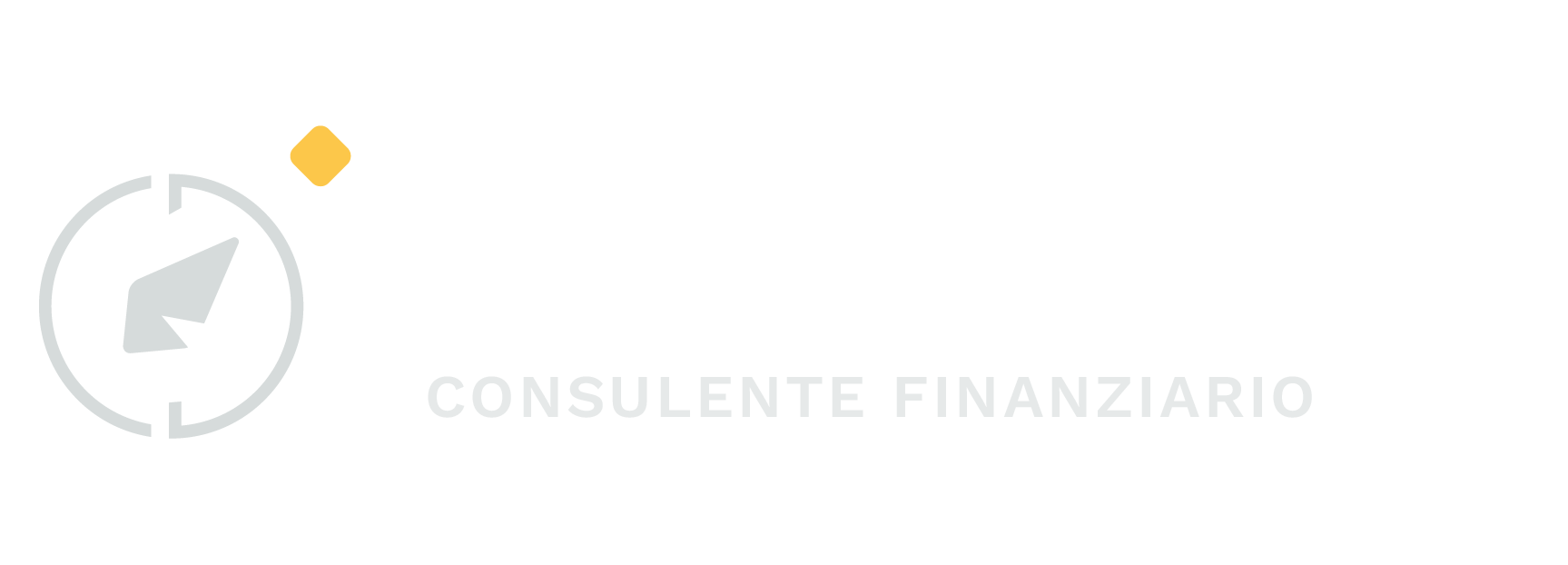 logo orizzontale chiaro Davide Colaci Consulente finanziario Fideuram Lecce